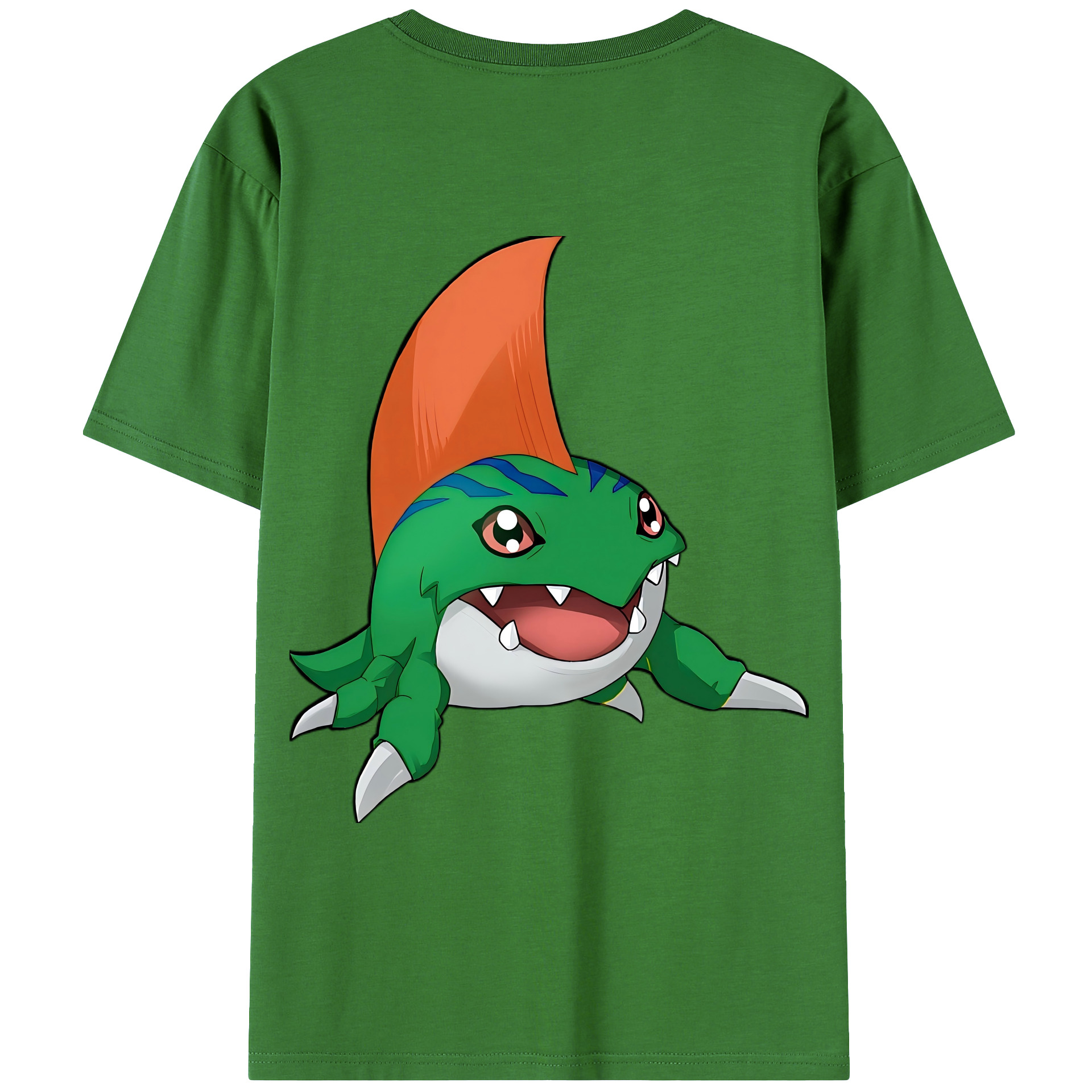 （画像用） Digimon デジタルモンスター/デジモン レディース半袖Tシャツ(バックプリント)